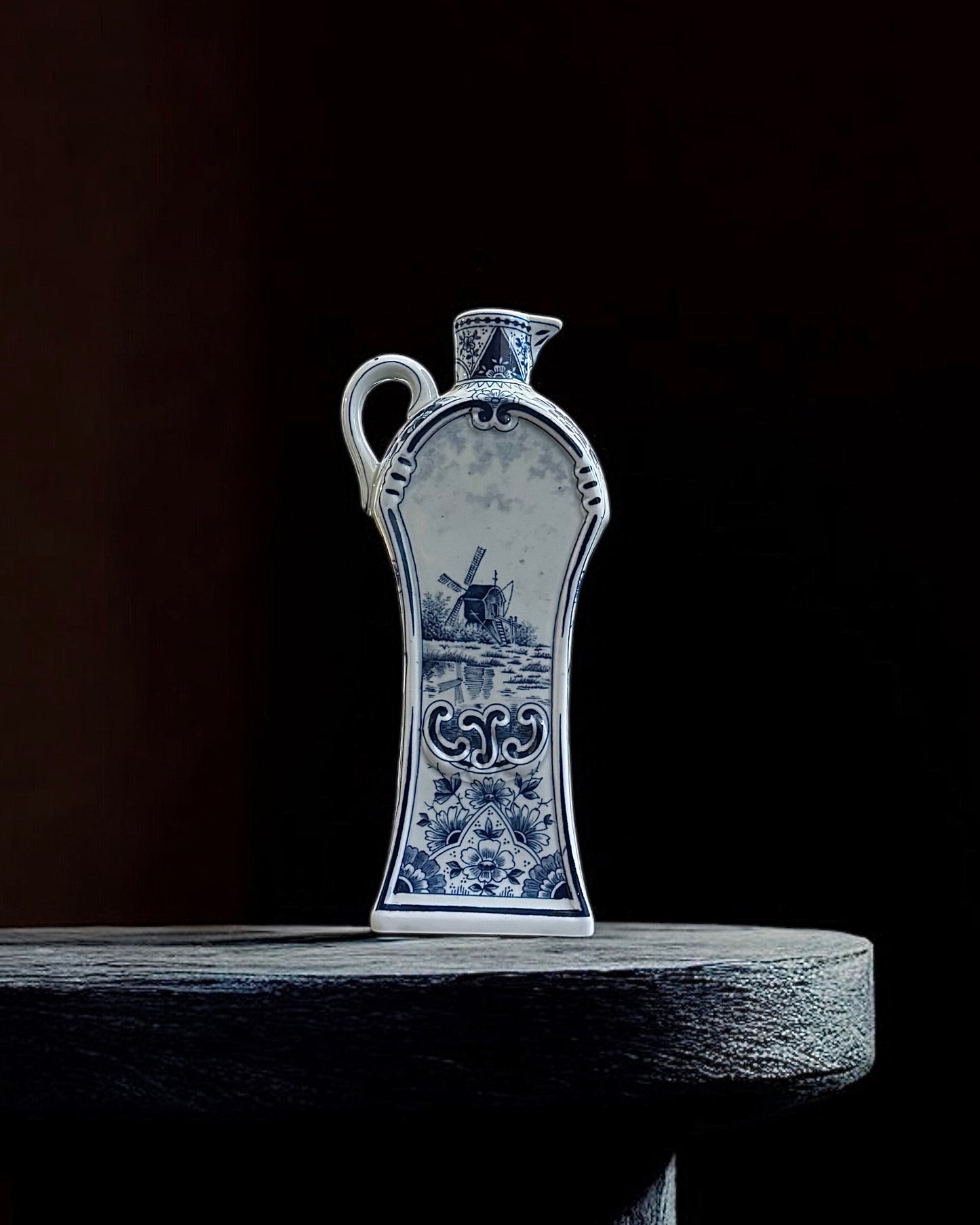 Early 20th Century Dutch Delft Blue Pitcher