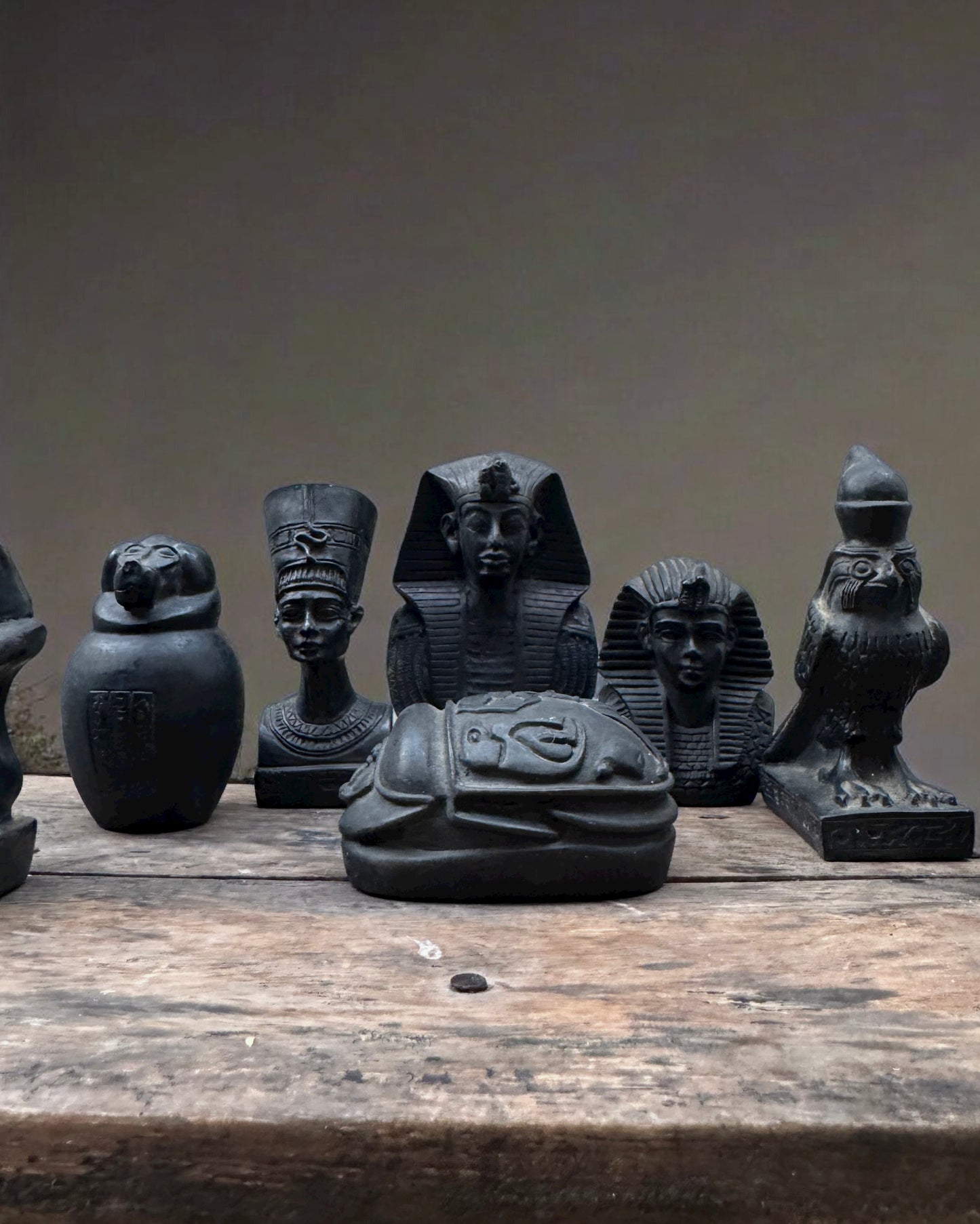 Egyptian Gypsum Figures