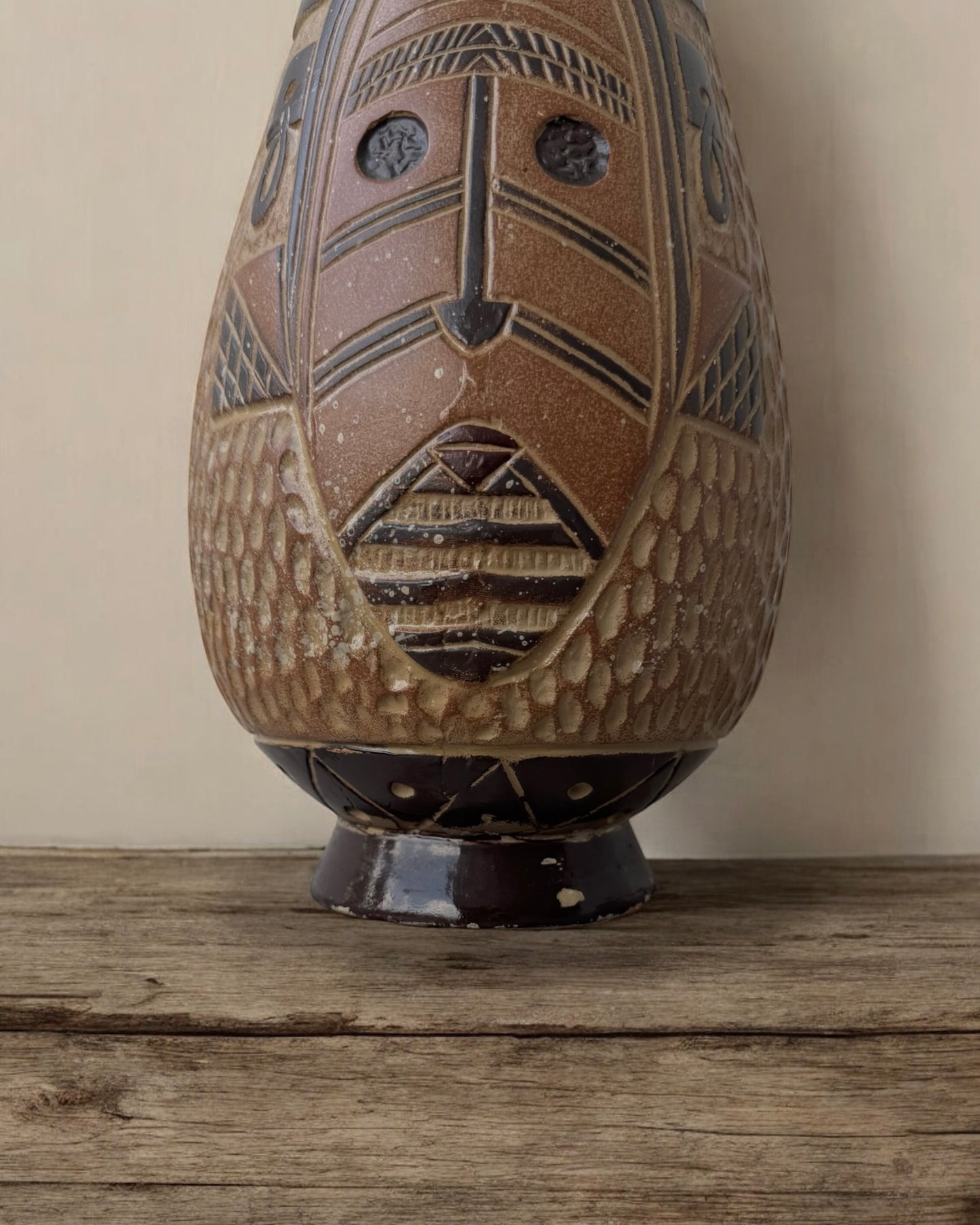 African Terracotta Vase