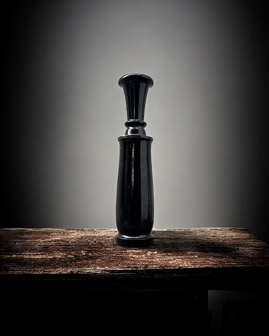 Hand-painted Indian Wooden Vase