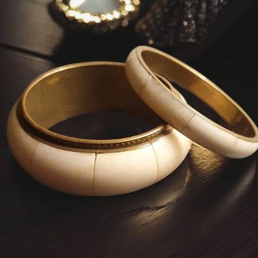 Brass and Bone - Ornamental Bracelets