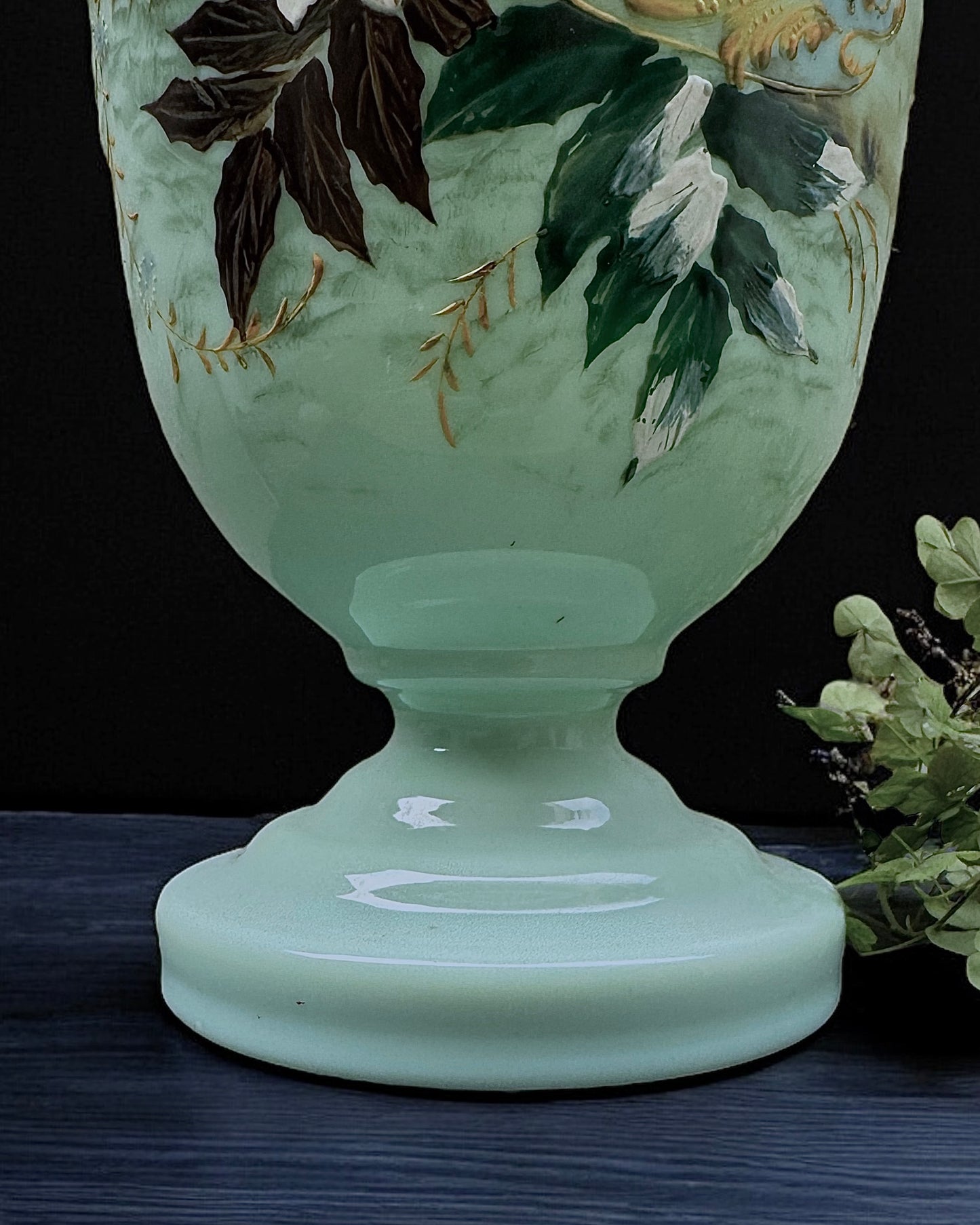 19th Century Victorian Opaline Vase
