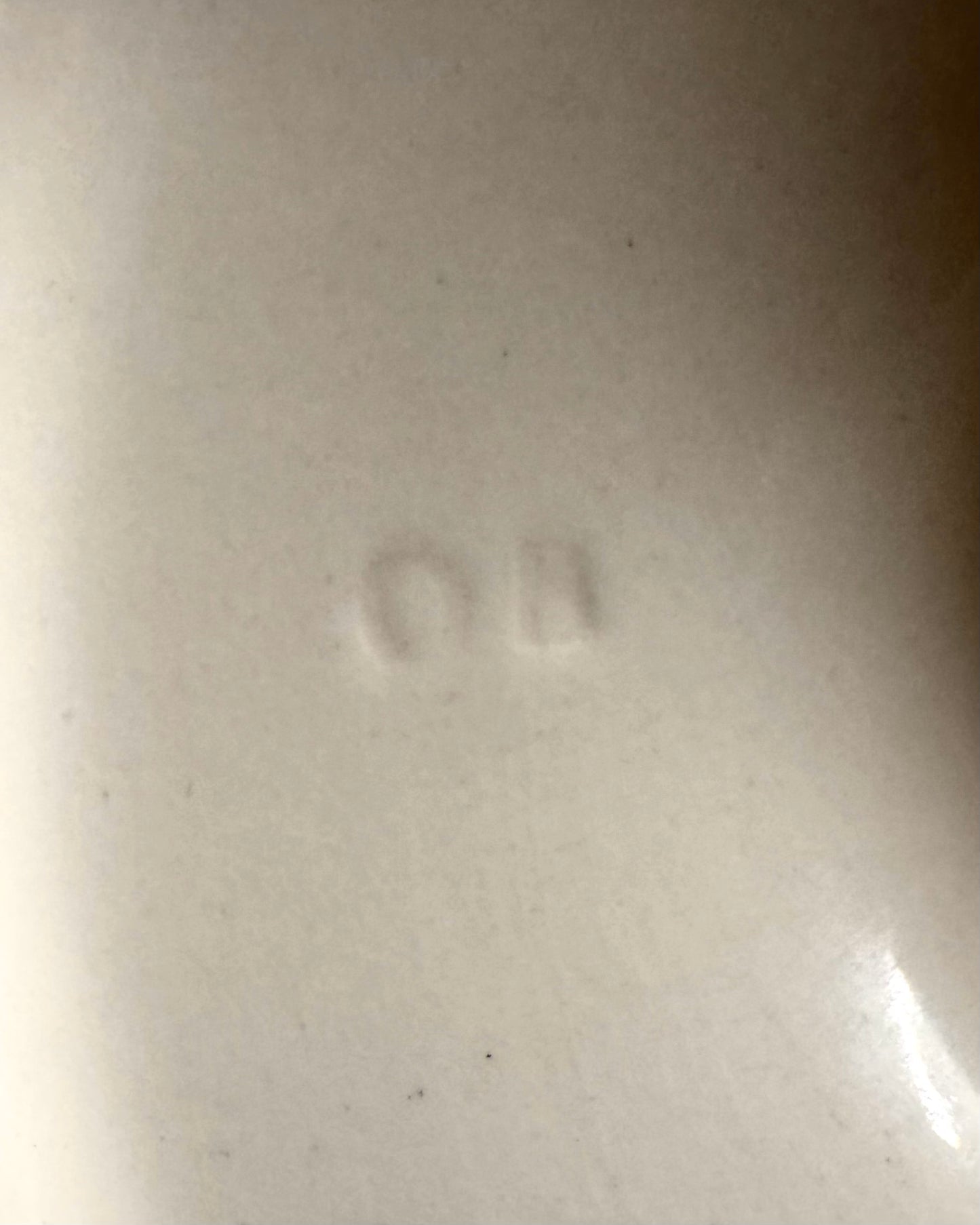 Wedgwood Embossed Queen’s Ware Vase, Etruria and Barlaston, England, c.1949