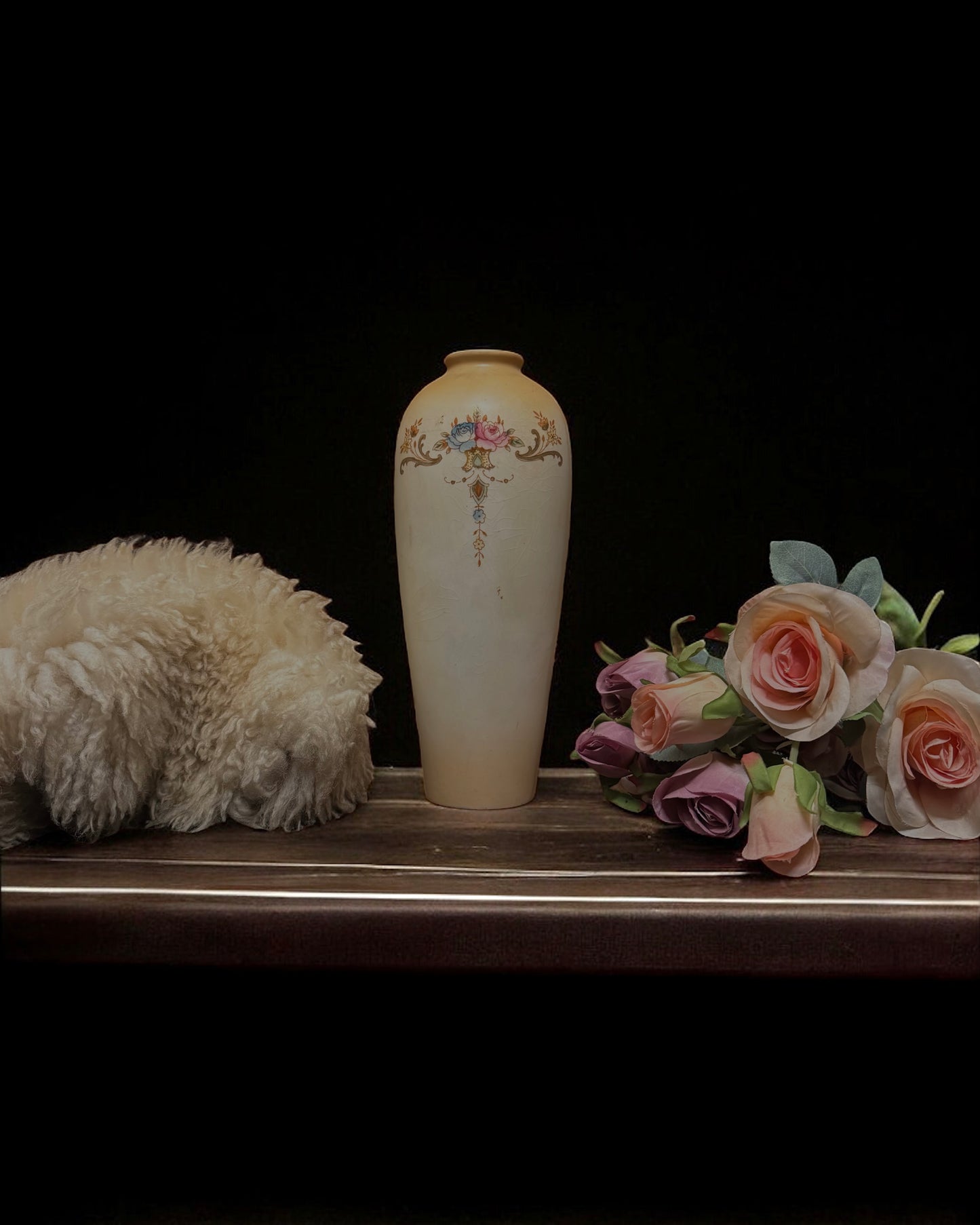 English Crown Devon “Perth” Pattern Vase, Fielding & Co., Stoke-on-Trent, circa 1913-14