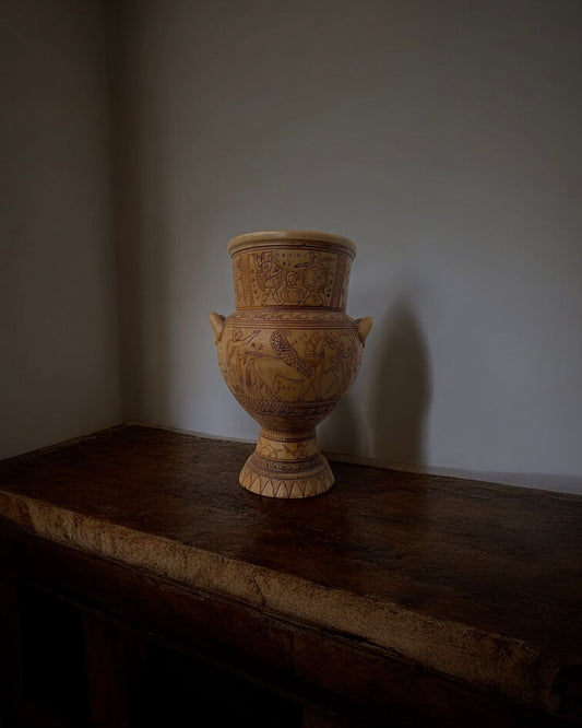 Vintage Resin Greek Vase
