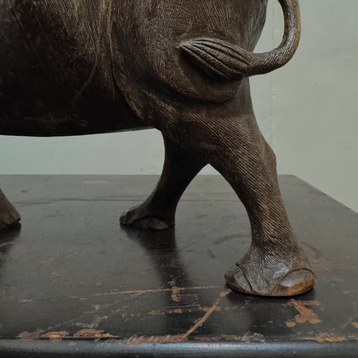 Rhinoceros - Wood Carving