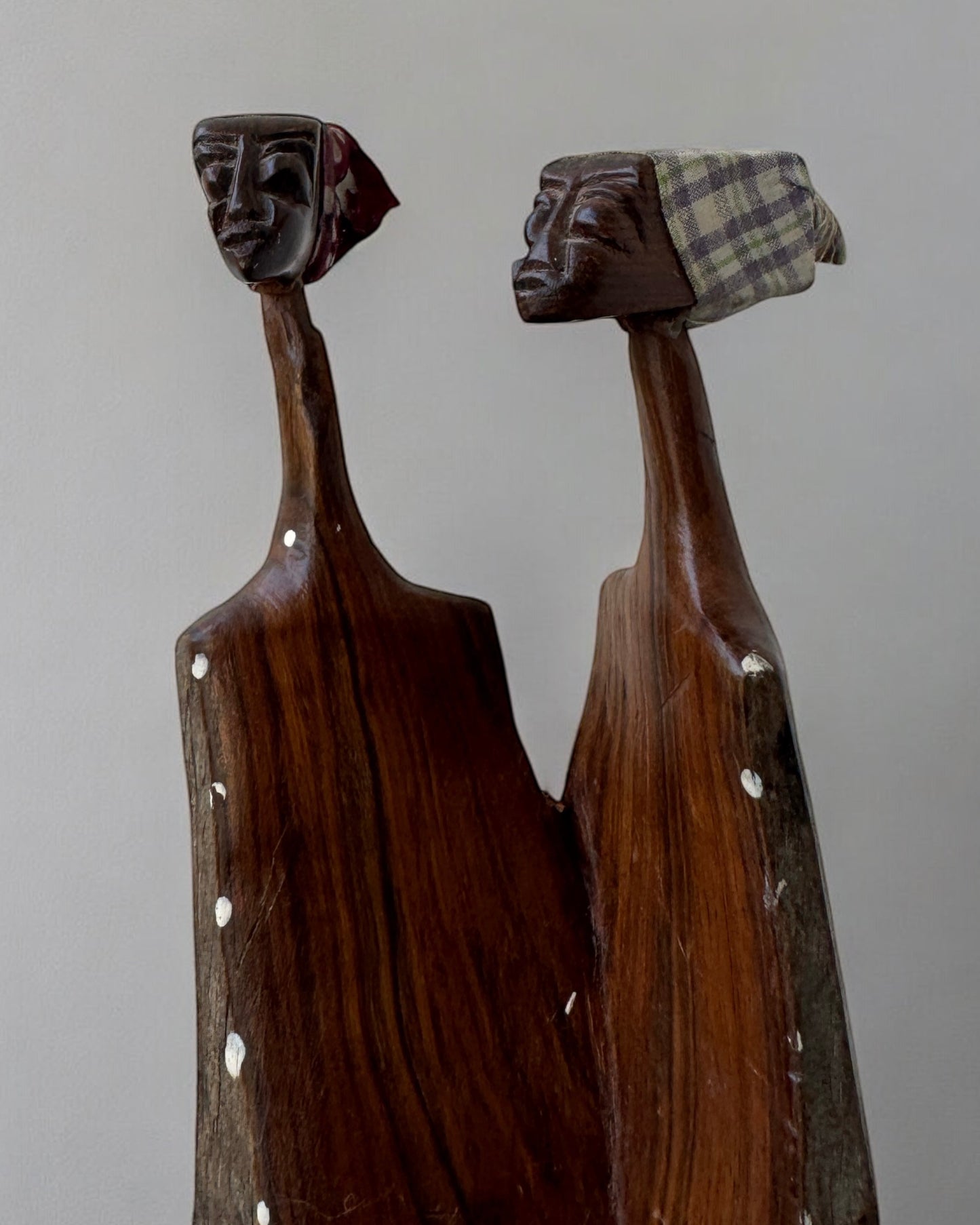 Hand Carved African Makonde Unity Sculpture