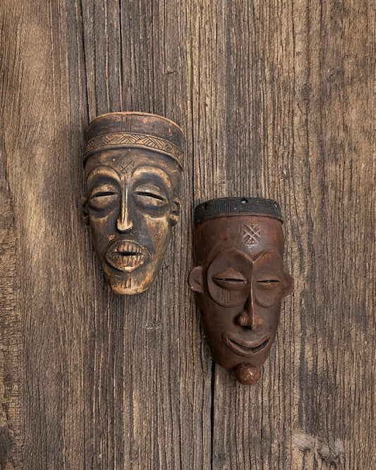 African Chokwe Mwana Pwo Masks