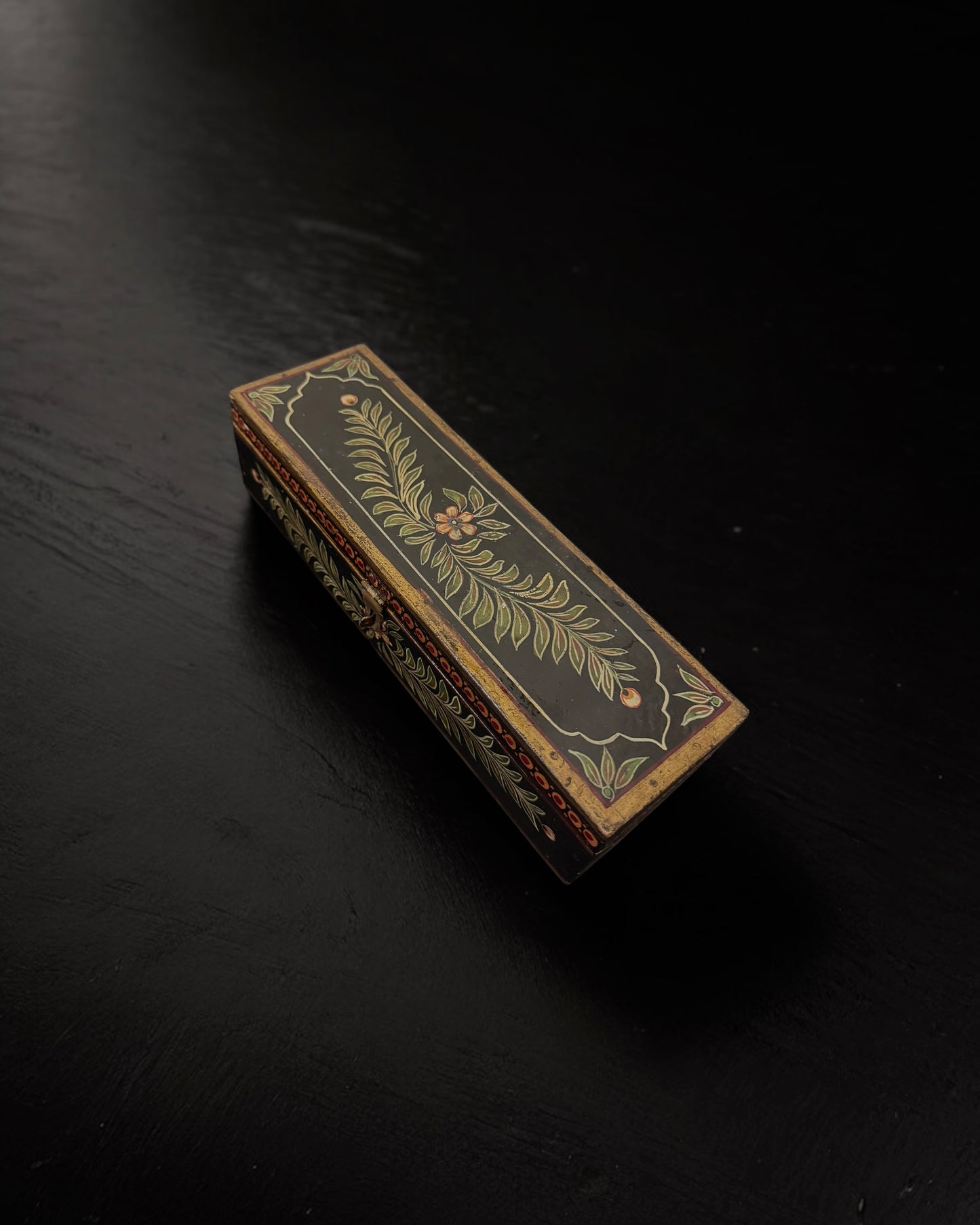 Hand-painted Wooden Box
