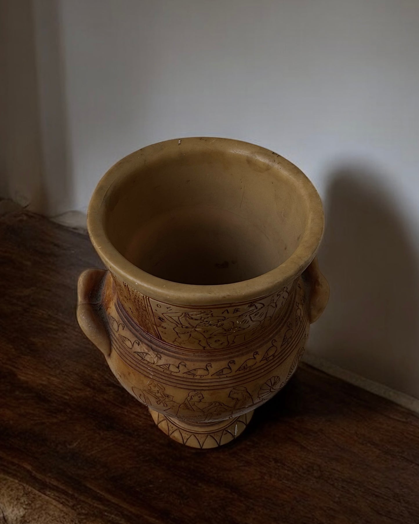 Vintage Resin Greek Vase