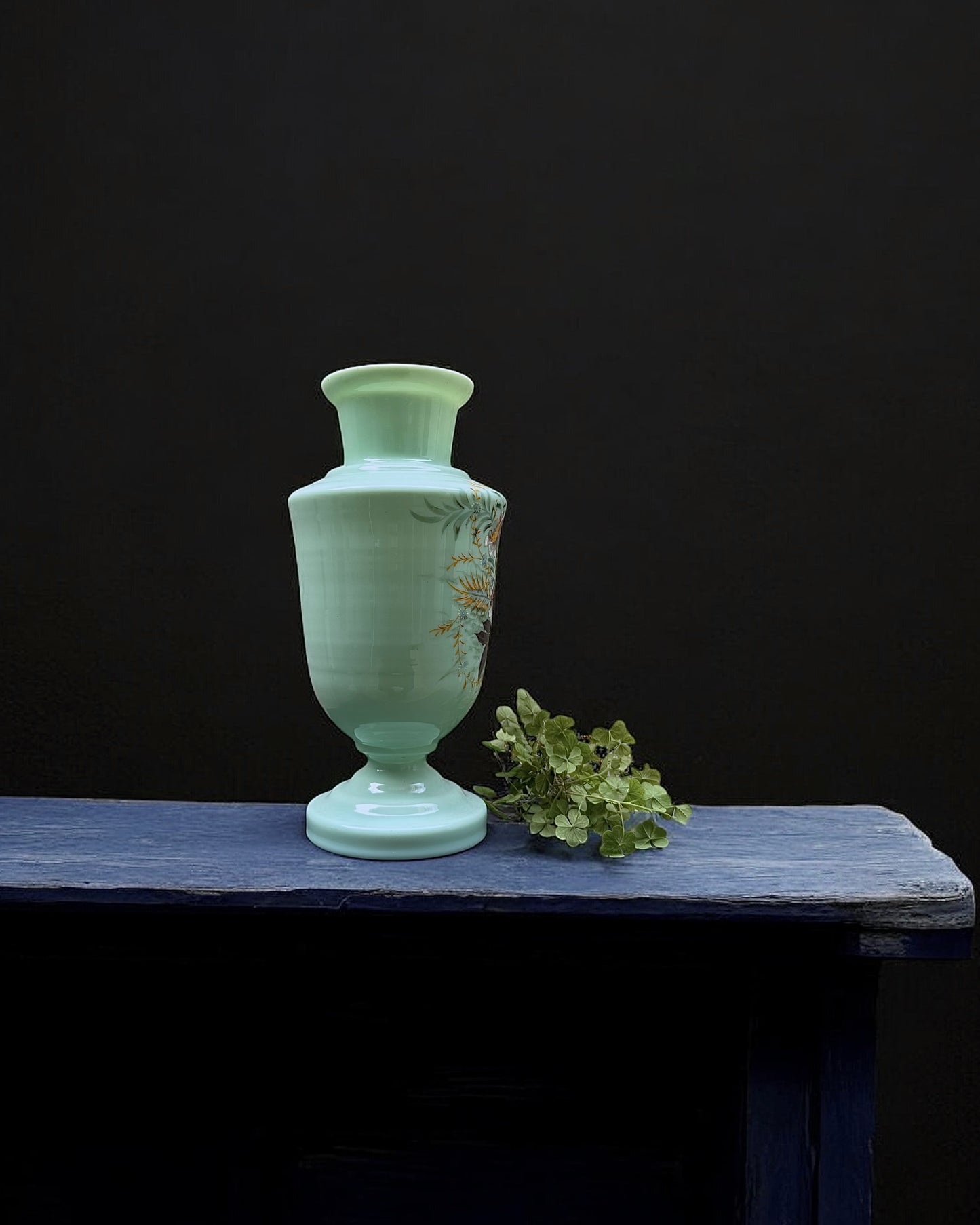 19th Century Victorian Opaline Vase