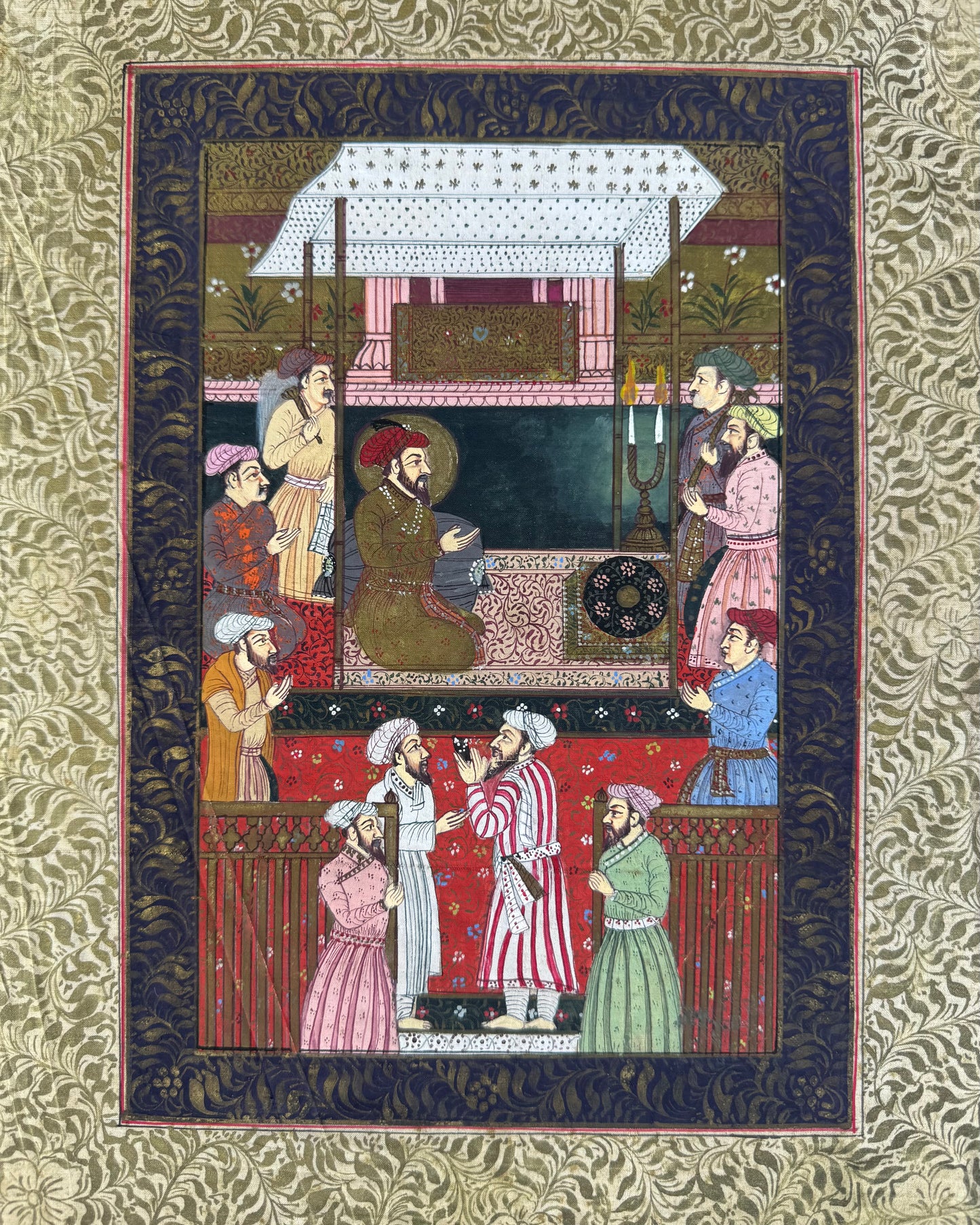 Early to Mid 20th century Indian Mughal Miniature Paintings