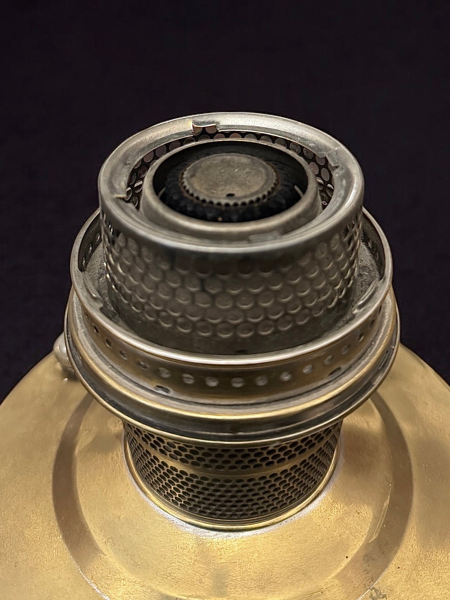 British Kerosene Oil Lamp - Super Aladdin, circa 1930-1940