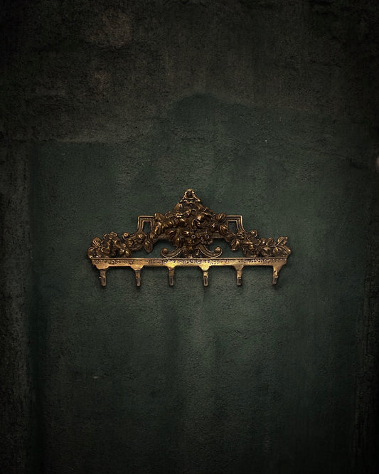 Vintage Italian Brass Key Holder