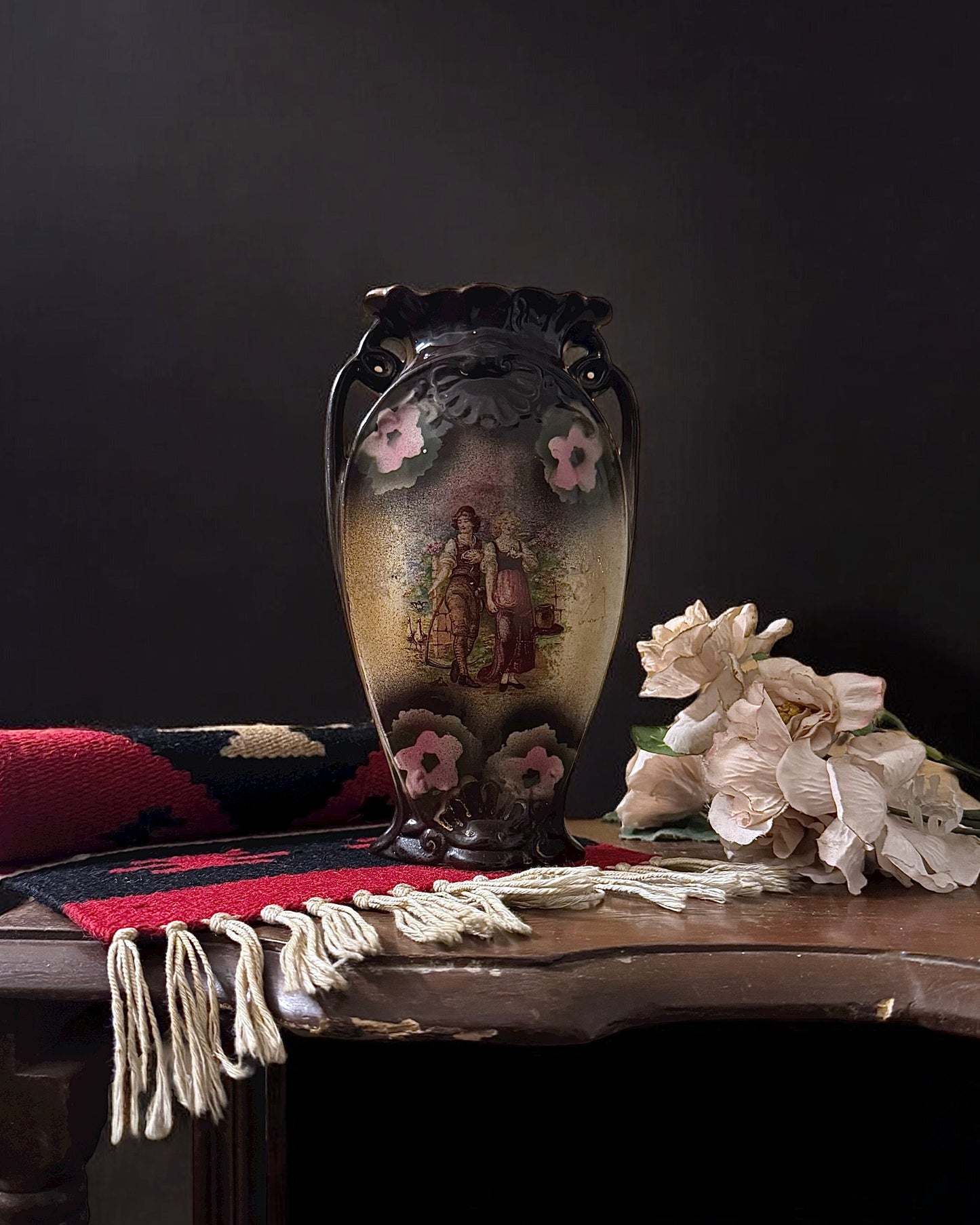 Antique Austrian Victorian, Art Nouveau Vase (c.1890- 1910)