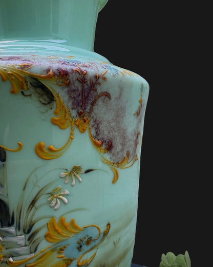 19th Century Victorian Opaline Vase