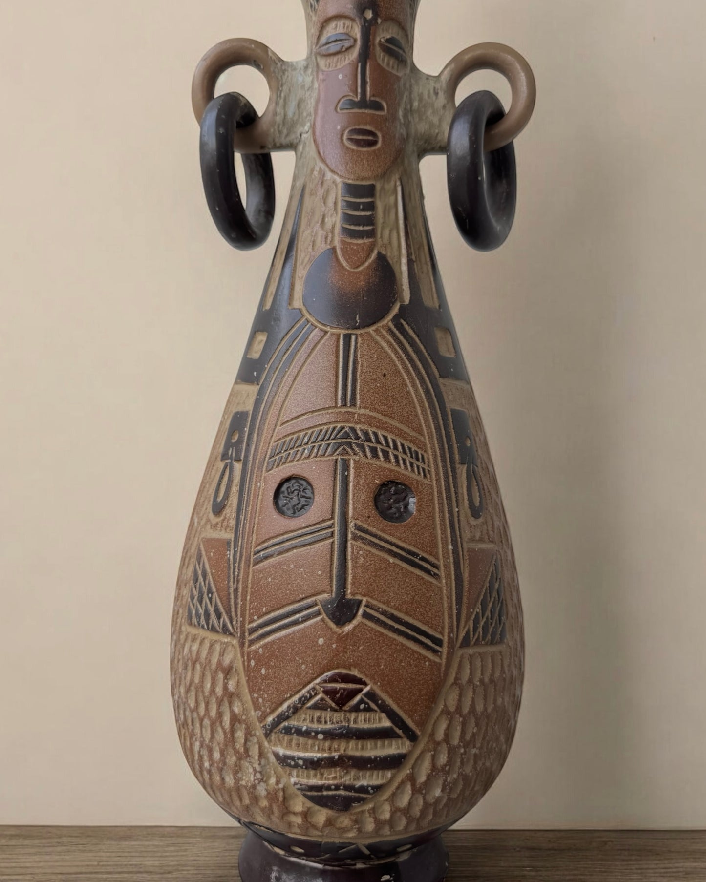 African Terracotta Vase