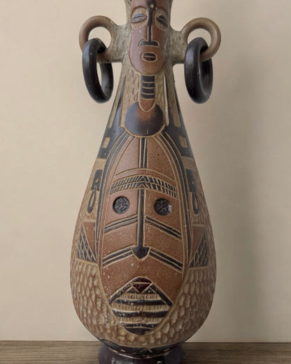 African Terracotta Vase