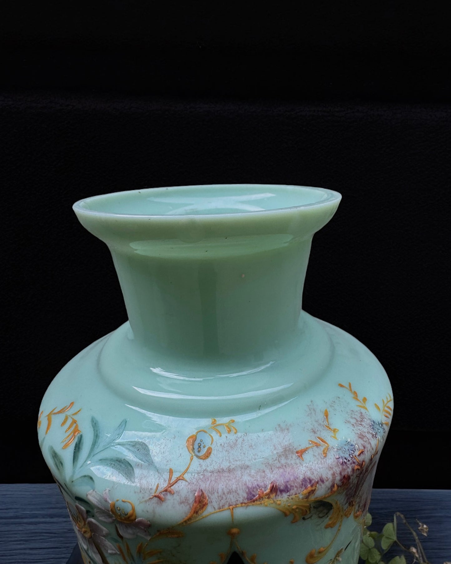 19th Century Victorian Opaline Vase