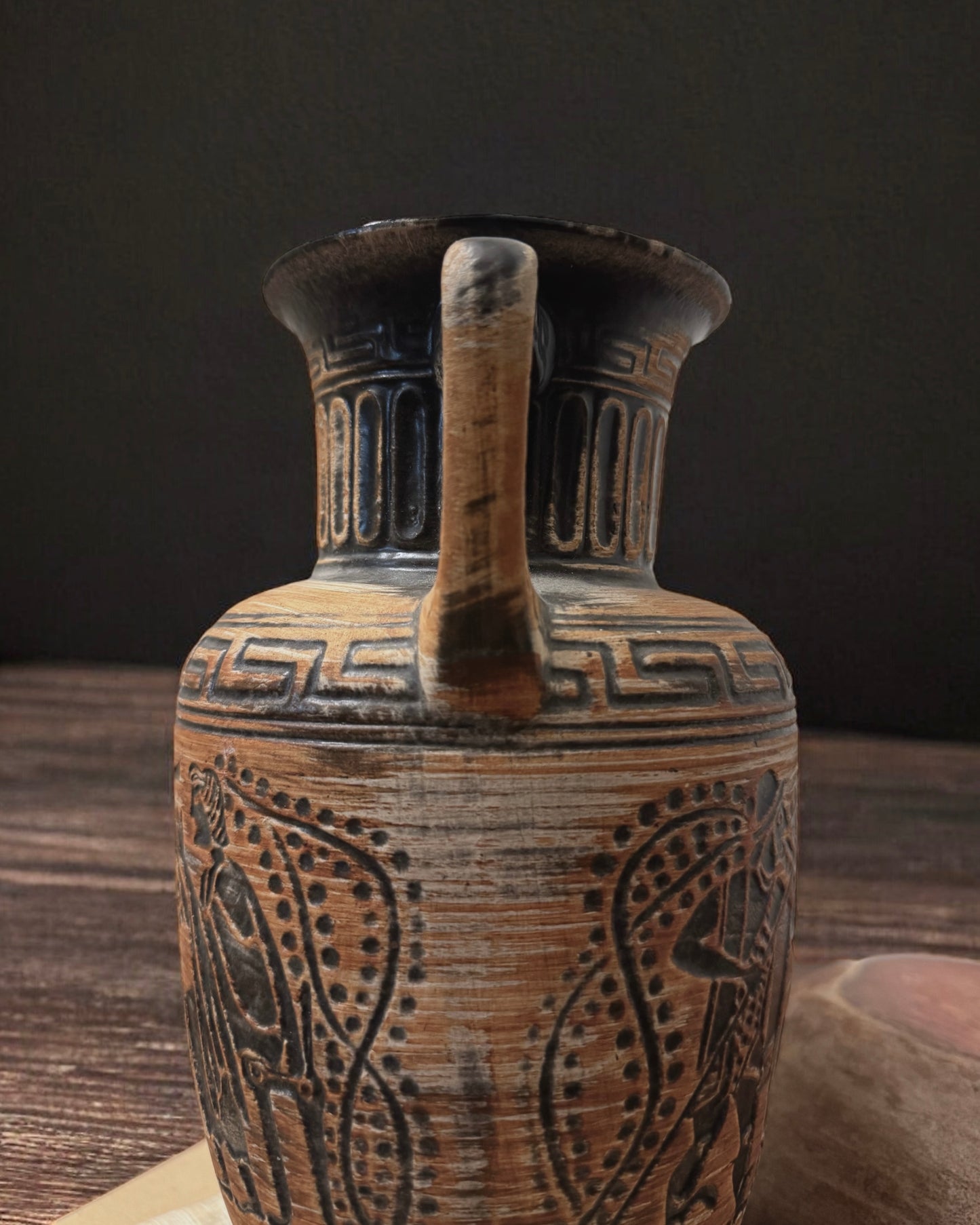 Vintage Bay Keramik “Greek Revival” Vase - West Germany (c. 1950s-1970s)