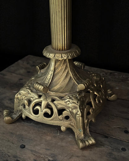 Antique Hinks & Sons Patent British Oil Lamp (circa 1870-1885)