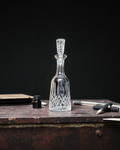 Vintage Hand-Cut Crystal Decanter