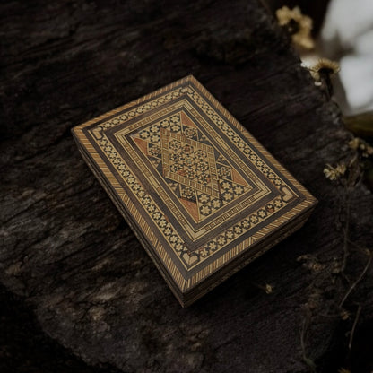 Antique Persian Khatamkari Box