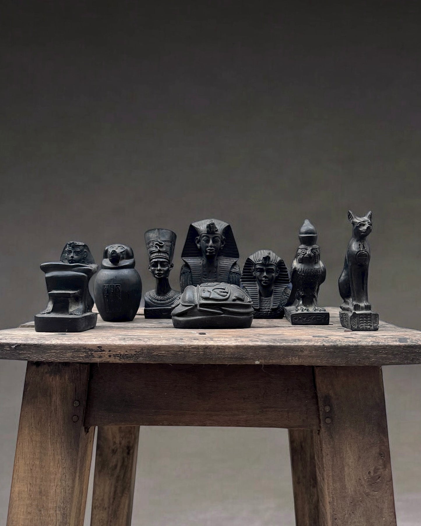 Egyptian Gypsum Figures