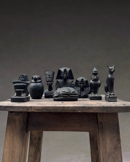 Egyptian Gypsum Figures