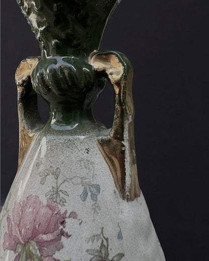 19th-century Victorian European Mantel Vase, c.1850-1880.