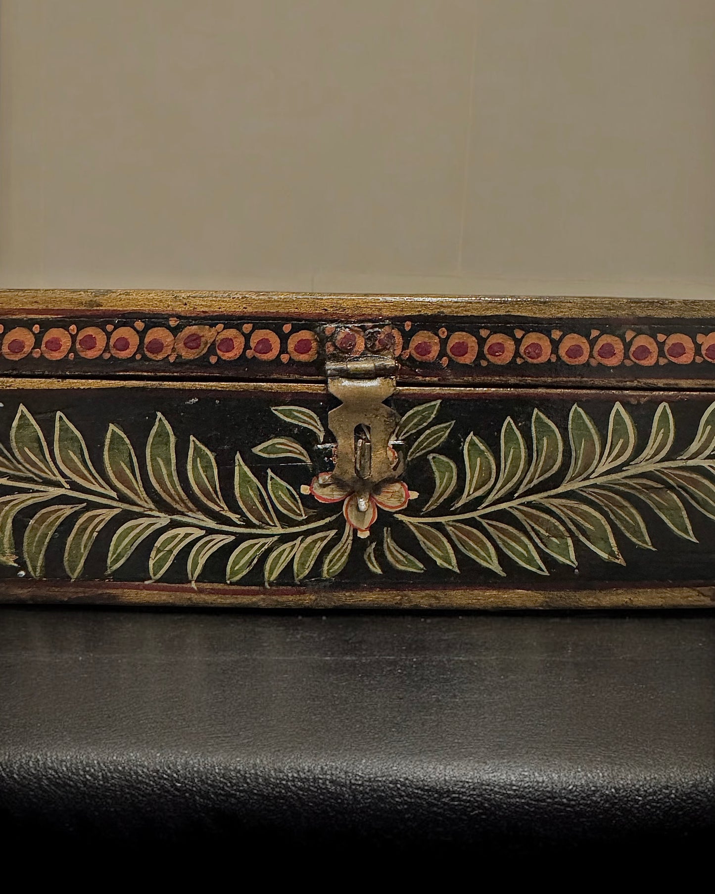 Hand-painted Wooden Box