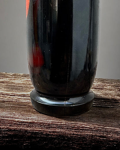 Hand-painted Indian Wooden Vase