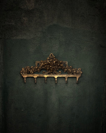 Vintage Italian Brass Key Holder