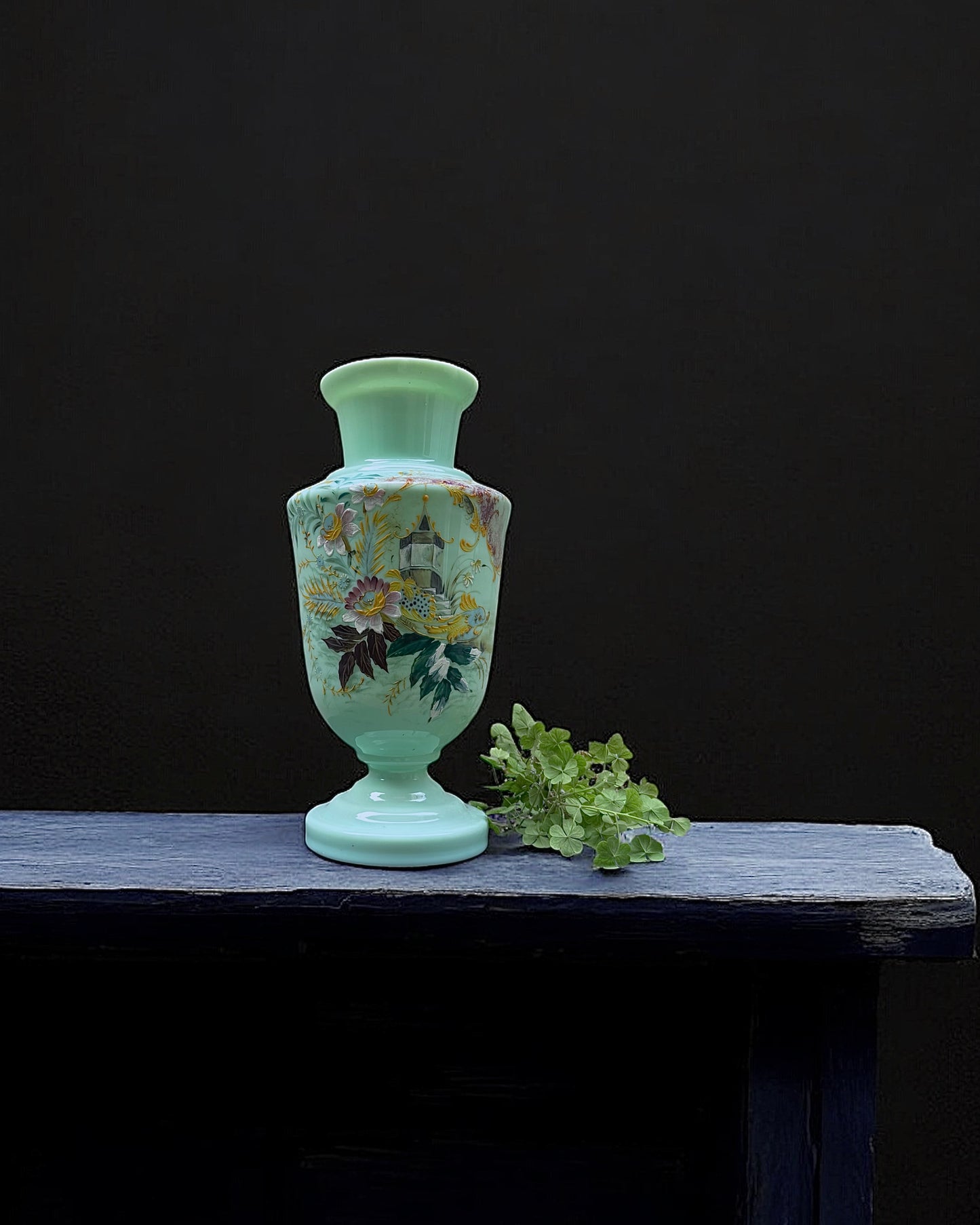 19th Century Victorian Opaline Vase