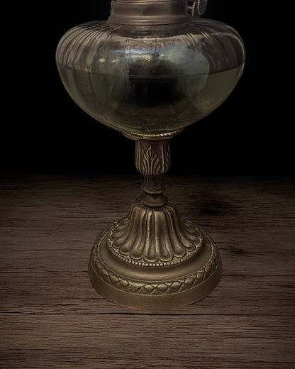 Early 20th Century British Kerosene Lamp
