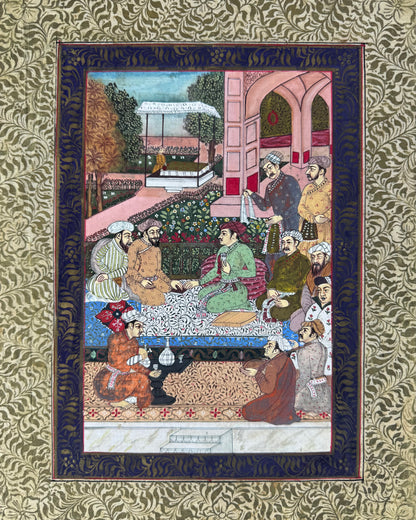 Early to Mid 20th century Indian Mughal Miniature Paintings