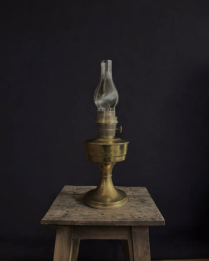 British Kerosene Oil Lamp - Super Aladdin, circa 1930-1940