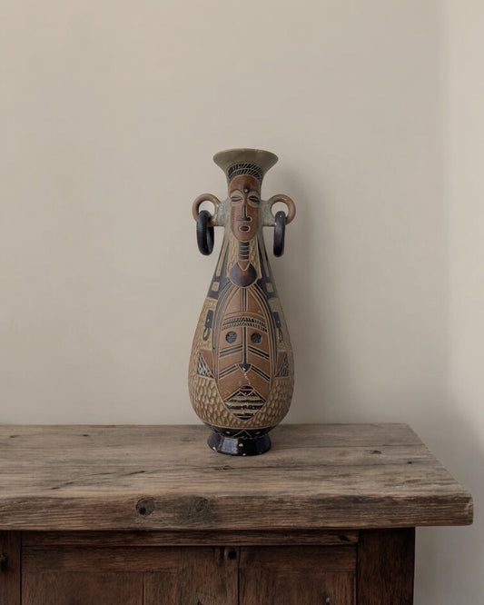 African Terracotta Vase