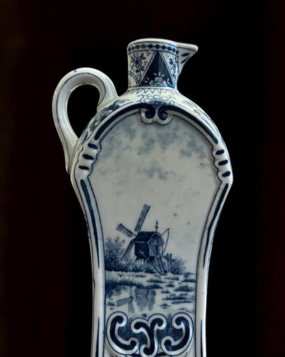 Early 20th Century Dutch Delft Blue Pitcher