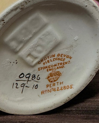 English Crown Devon “Perth” Pattern Vase, Fielding & Co., Stoke-on-Trent, circa 1913-14