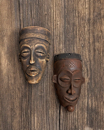 African Chokwe Mwana Pwo Masks