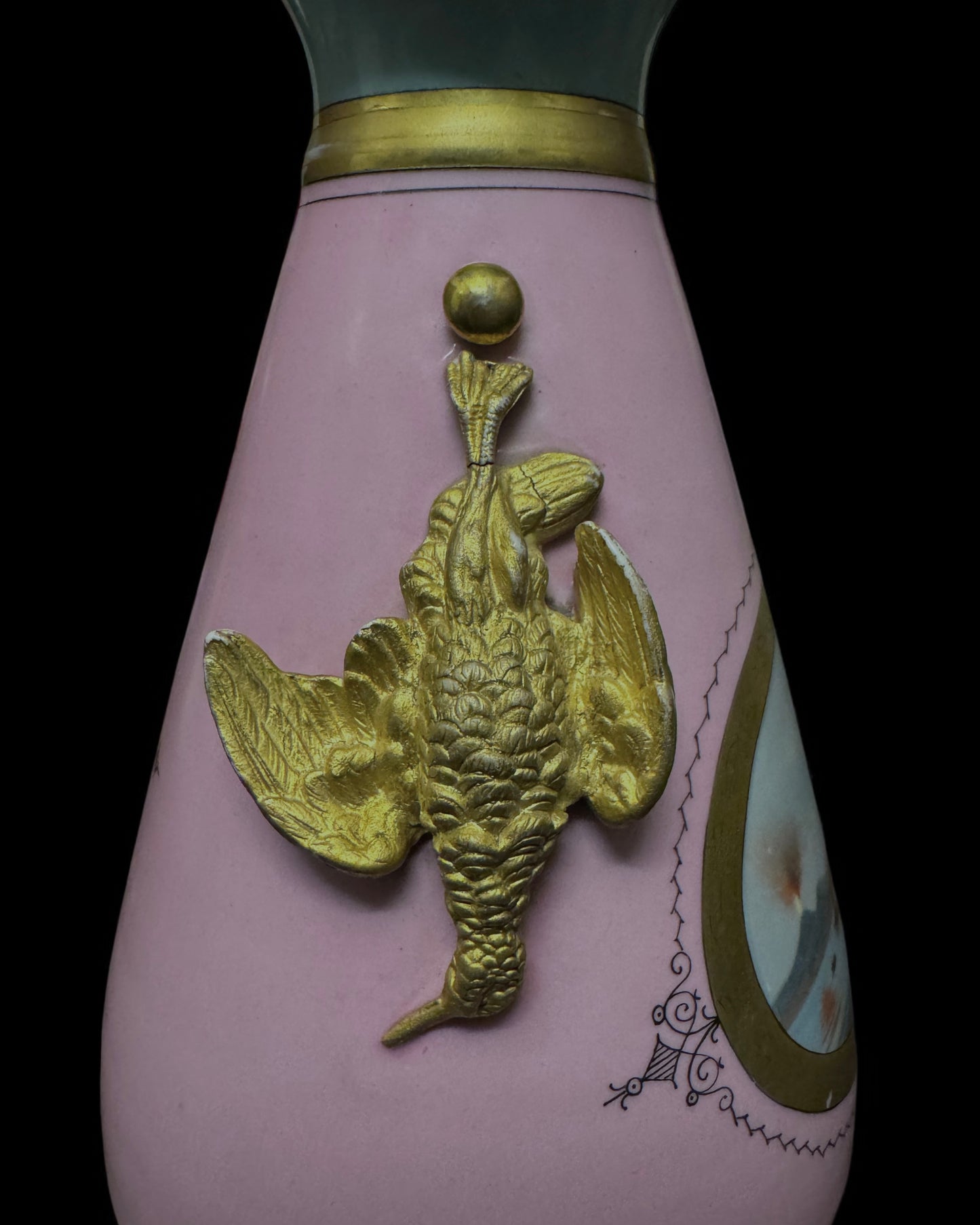 Napoleon III period (Second Empire, circa 1860–1870) French Porcelain Vase