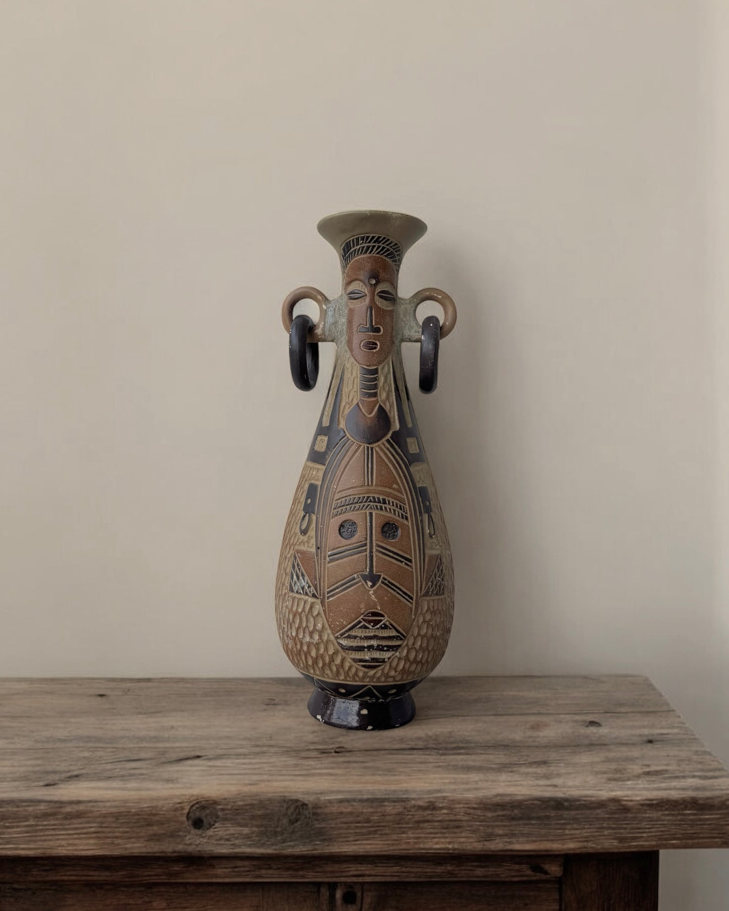 African Terracotta Vase