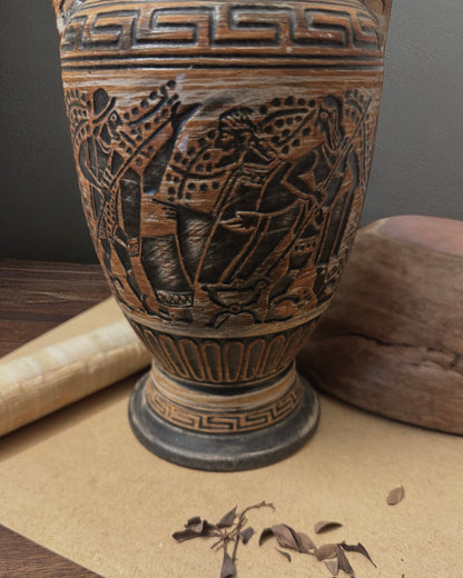 Vintage Bay Keramik “Greek Revival” Vase - West Germany (c. 1950s-1970s)