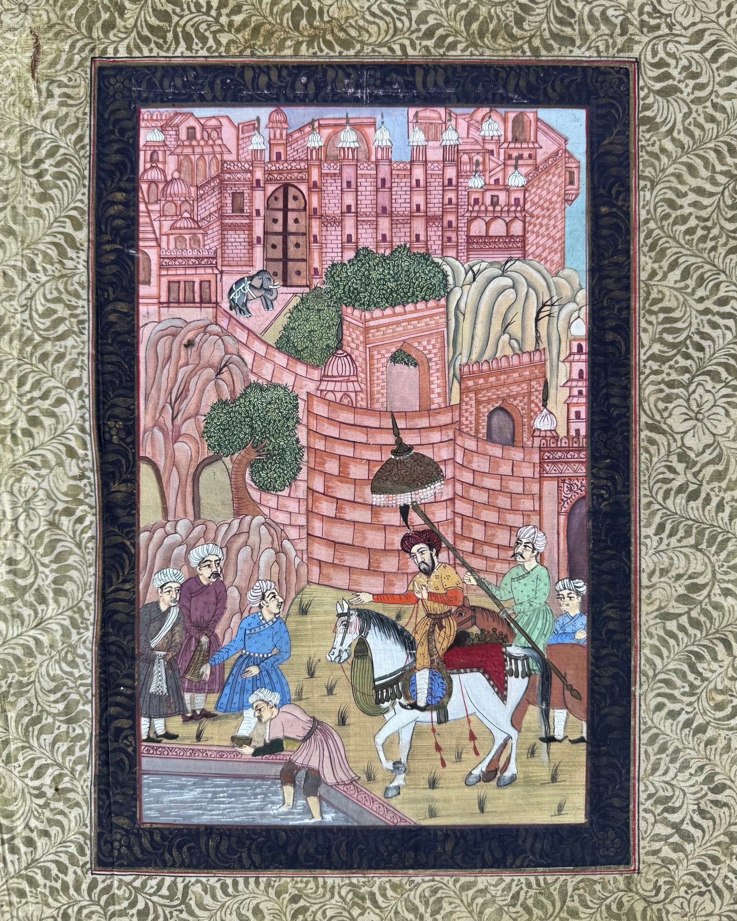 Early to Mid 20th century Indian Mughal Miniature Paintings