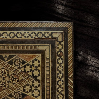 Antique Persian Khatamkari Box