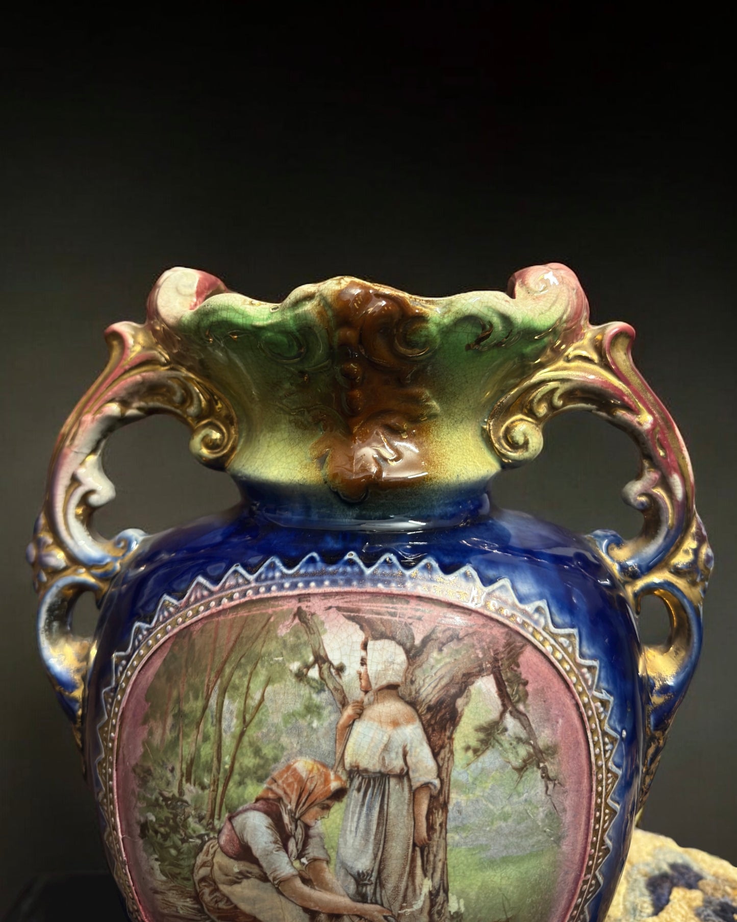 H.J. Harley-Jones Stoneware Vase, England, circa 1920-30