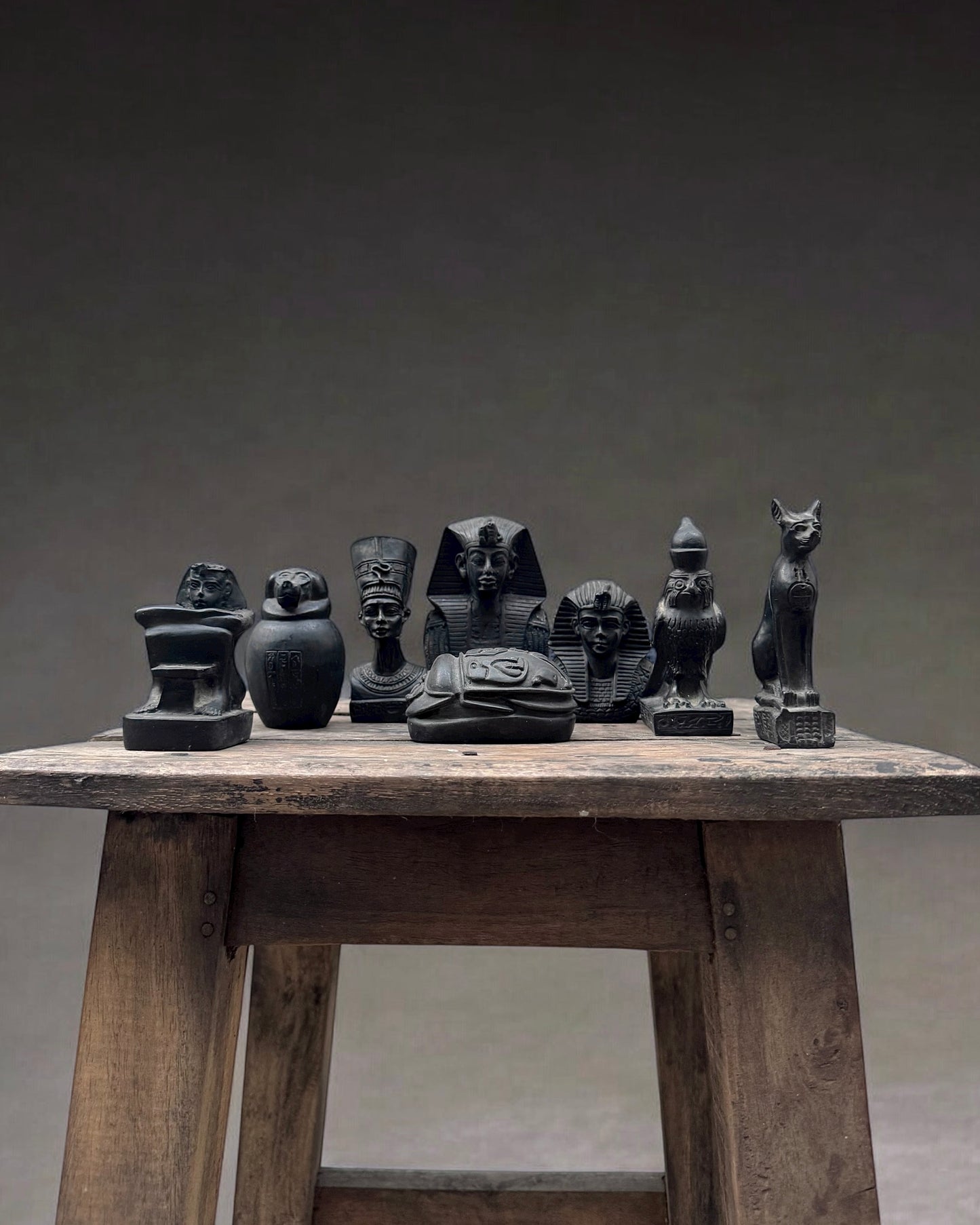 Egyptian Gypsum Figures