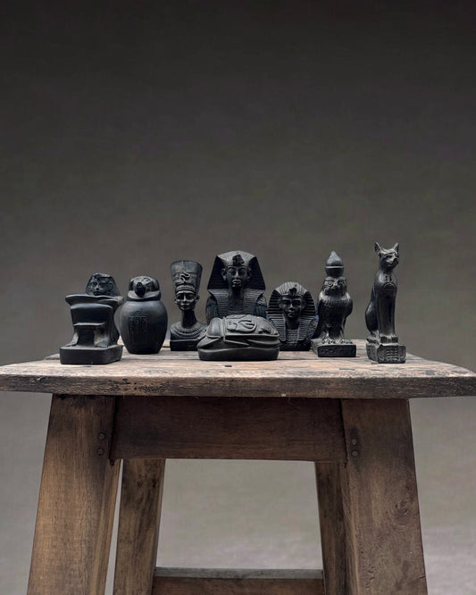Egyptian Gypsum Figures