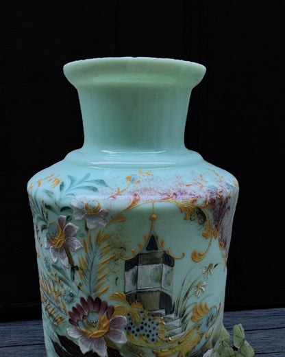 19th Century Victorian Opaline Vase